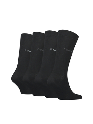 Calvin Klein pánske ponožky 4pack - ONE (001)