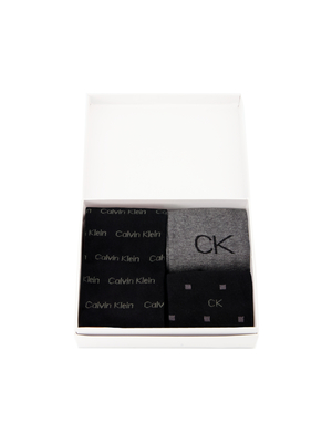 Calvin Klein dámske ponožky 3pack - ONE (001)