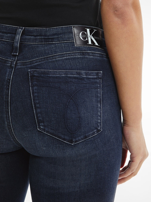 Calvin Klein dámske tmavo modré džínsy - 25/30 (1BY)