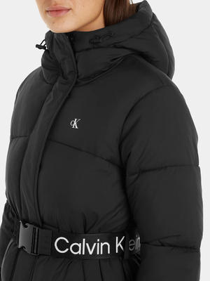 Calvin Klein dámska čierna bunda - S (BEH)