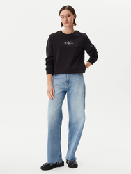 Calvin Klein dámska čierna mikina - XS (BEH)