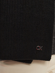 Calvin Klein dámska čierna sada čiapky a šál - OS (BEH)