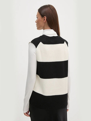 Calvin Klein dámska čiernobiela vesta - XS (YBI)