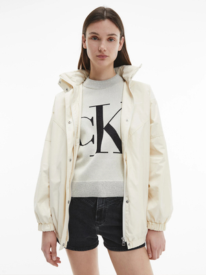 Calvin Klein dámska béžová bunda - XS (ACJ)