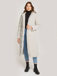 Calvin Klein dámska béžová bunda - XS (YBI)