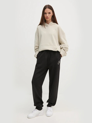 Calvin Klein dámska béžová mikina - XS (PD7)