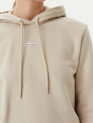 Calvin Klein dámska béžová mikina - XS (PF0)