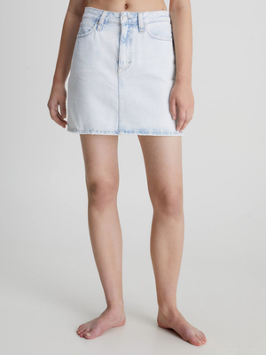 Calvin Klein dámska džínsová sukňa - 25/NI (1AA)