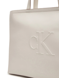 Calvin Klein dámska krémová kabelka - OS (WGY)