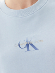 Calvin Klein dámska svetlo modrá mikina - L (CUI)