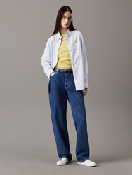 Calvin Klein dámska pruhovaná košeľa - M (0K6)