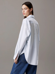 Calvin Klein dámska pruhovaná košeľa - M (0K6)