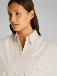 Calvin Klein dámska pruhovaná košeľa - XS (YAA)