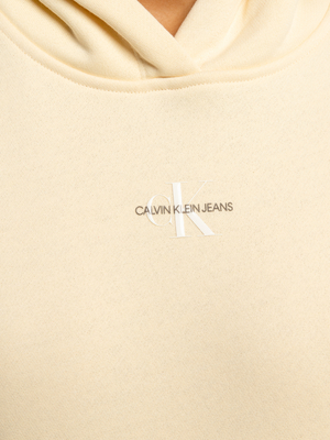 Calvin Klein dámska béžová mikina - L (ACJ)