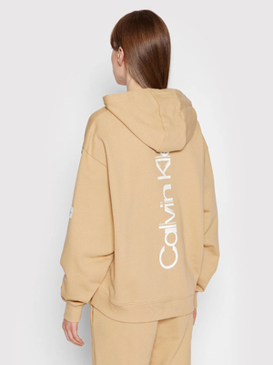 Calvin Klein dámska svetlo hnedá mikina - M (AB0)