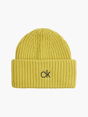 Calvin Klein pánska žltá čiapka - OS (ZH8)