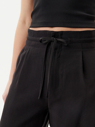 Calvin Klein dámske čierne nohavice - 25/NI (BEH)