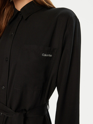 Calvin Klein dámske čierne košeľové šaty - XS (BEH)