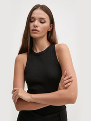Calvin Klein dámske čierne tielko - L (BEH)