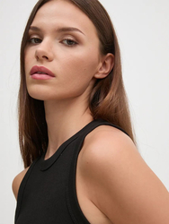Calvin Klein dámske čierne tielko - L (BEH)