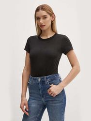 Calvin Klein dámske čierne tričko - L (BEH)