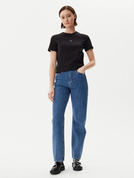Calvin Klein dámske čierne tričko - S (BEH)