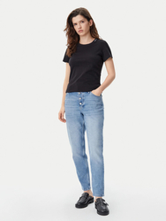 Calvin Klein dámske čierne tričko - L (BEH)