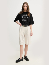 Calvin Klein dámske čierne tričko - XS (UB1)