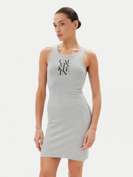 Calvin Klein dámske šedé šaty - L (P79)