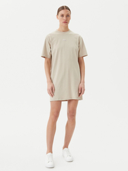 Calvin Klein dámske béžové šaty - XS (PF0)