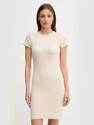 Calvin Klein dámske béžové šaty - XS (PB5)
