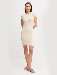 Calvin Klein dámske béžové šaty - XS (PB5)