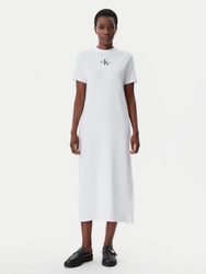 Calvin Klein dámske biele šaty - XS (YAA)