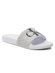 Calvin Klein dámske biele šľapky  - 40 (01W)