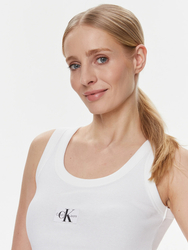 Calvin Klein dámske biele tielko - XS (YAF)