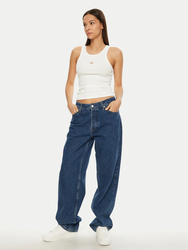 Calvin Klein dámske biele tielko - XS (YAF)