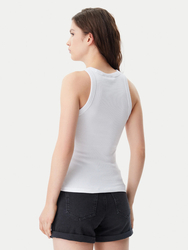 Calvin Klein dámske biele tielko - XS (YAA)