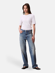 Calvin Klein dámske biele tričko - XS (YAA)