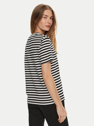 Calvin Klein dámske pruhované tričko - XS (0GO)