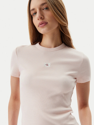 Calvin Klein dámske ružové tričko - XS (TGE)