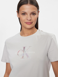 Calvin Klein dámske šedé tričko - XS (PC8)