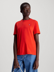 Calvin Klein dámske červené tričko - L (XA7)
