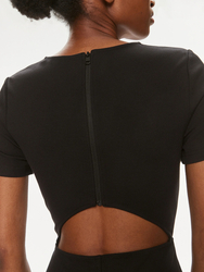 Calvin Klein dámsky čierny overal - XS (BEH)