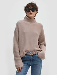 Calvin Klein dámsky hnedý sveter - M (PCF)