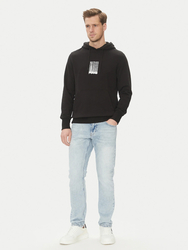 Calvin Klein pánska čierna mikina - L (BEH)