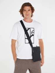 Calvin Klein pánska čierna taška cez rameno - OS (BEH)