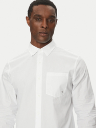 Calvin Klein pánska biela košeľa - L (YAA)