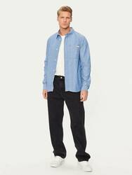 Calvin Klein pánska modrá košeľa - M (1AA)