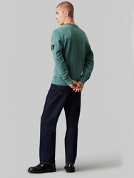 Calvin Klein pánska zelená mikina - L (CH2)
