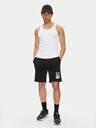 Calvin Klein pánske čierne šortky - L (BEH)